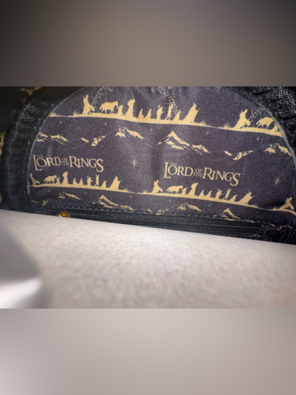Loungefly The Lord of the Rings Doors of Durin Glow-in-the-Dark Mini Backpack - Picture 8 of 8